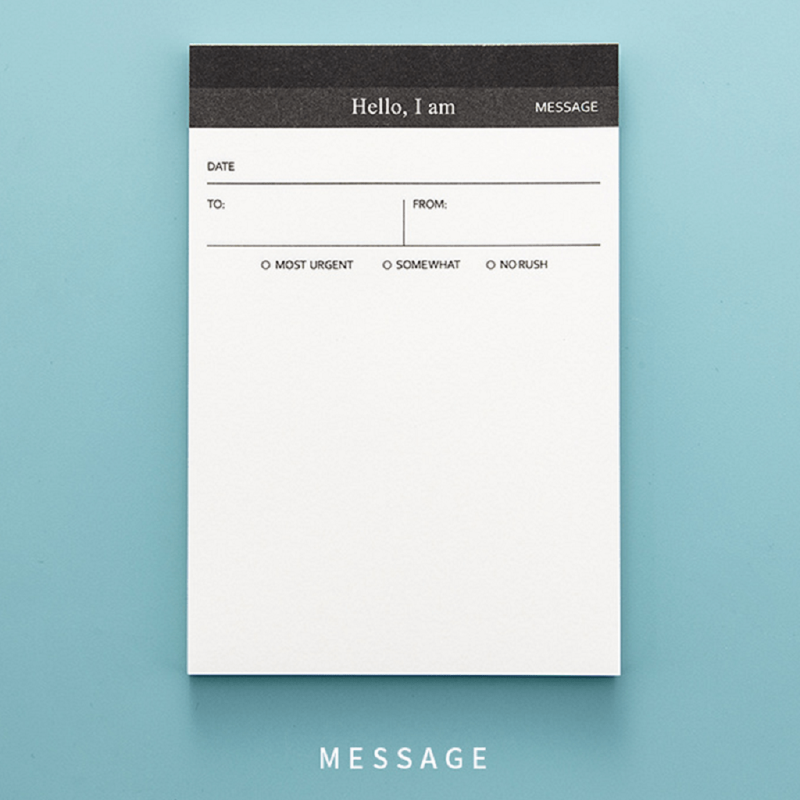 Tearable Memo Pad Daily Planner Time Management Office School Supplies