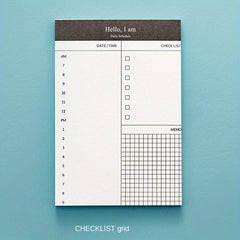 Tearable Memo Pad Daily Planner Time Management Office School Supplies