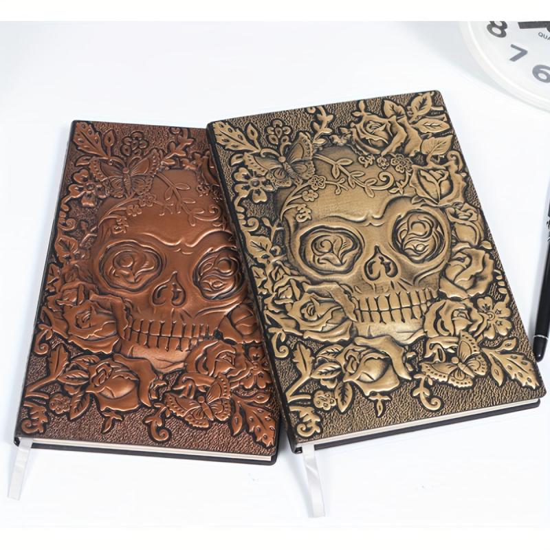 Vintage Halloween Elements Embossed 3D 100 Sheets