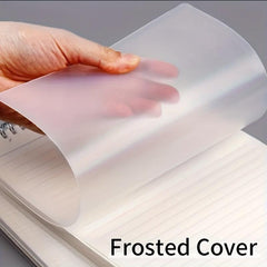 A5 Coil Notebook 80 Sheets PP Cover Horizontal Line Grid Spiral Hardcover