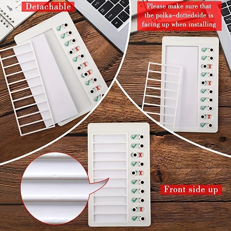 3pcs To Do List Checklist Board Daily Schedule Chore Chart Memo