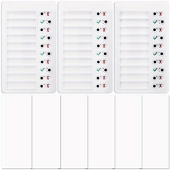 3pcs To Do List Checklist Board Daily Schedule Chore Chart Memo