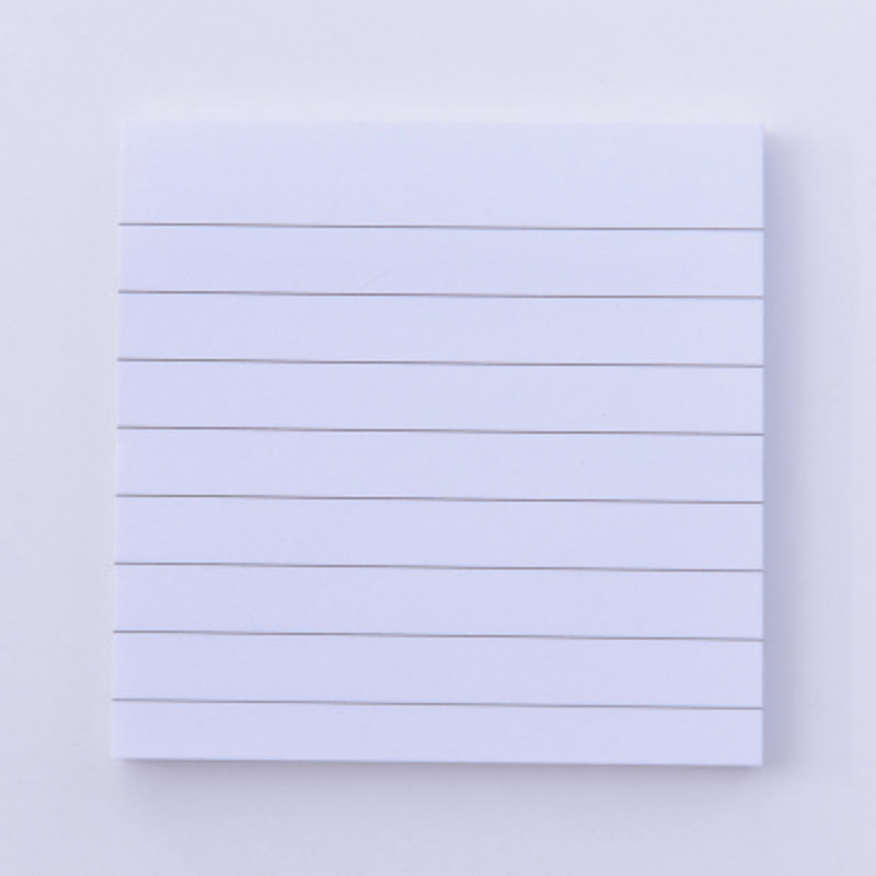 80 Pages Candy Colors Horizontal Line Sticky Notes