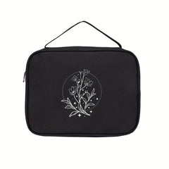 Stylish Plant Line Printed Bible Bag - High-end Handbag