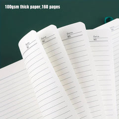 3 Pack Hardcover Spiral Notebook 160 Pages Cactus 8.25 x 5.25in