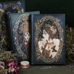 128pcs Retro A5 Diary Butterflies Love Flowers Illustrations Journal Style