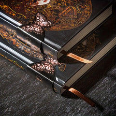 Vintage Gothic Style Illustration Journal with Bronzing Girlish Design