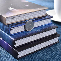 Starry Sky Deer Inner Page Hardcover Notepad Notebook