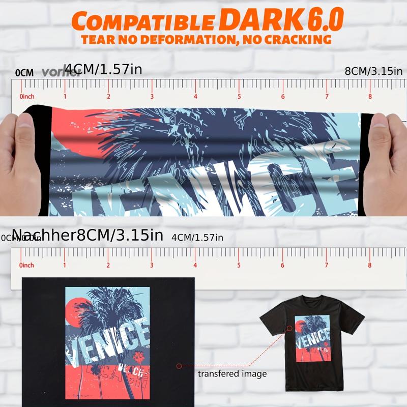 10pcs Transfer Heat Transfer Paper For T Shirt Dark Fabric A5
