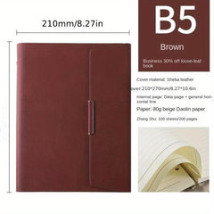 B5 Business Office Notebook - 30 Sheets