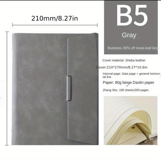 B5 Business Office Notebook - 30 Sheets