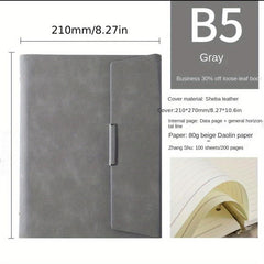 B5 Business Office Notebook - 30 Sheets