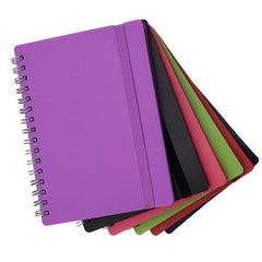 Stylish Spiral Notebook & Memo Pad Stationery Set