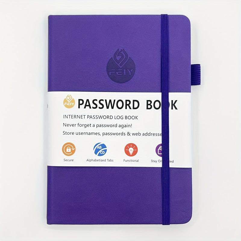 Pocket Size Password Book Tabs Internet Address Password Orga