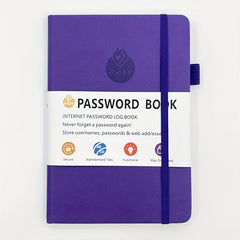 Pocket Size Password Book Tabs Internet Address Password Orga
