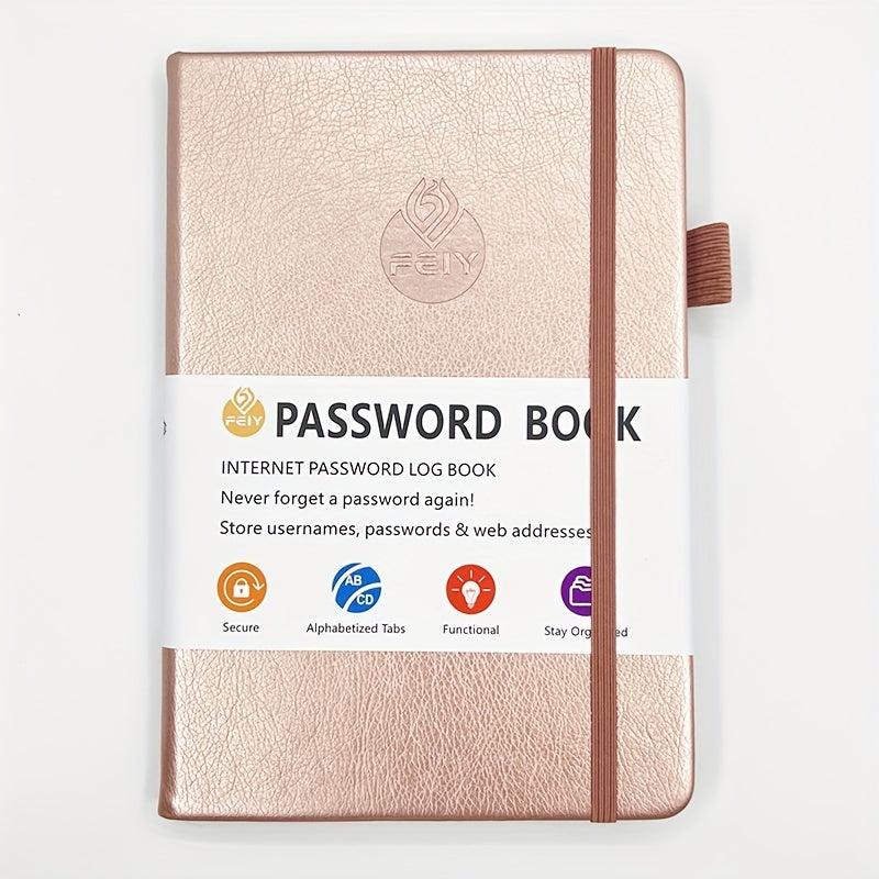 Pocket Size Password Book Tabs Internet Address Password Orga