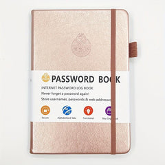 Pocket Size Password Book Tabs Internet Address Password Orga