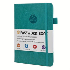 Pocket Size Password Book Tabs Internet Address Password Orga