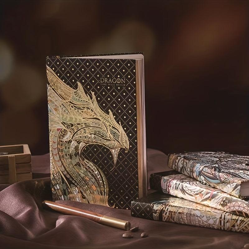 Retro Artistic Notebook Page Journal Diary Student Gift