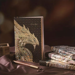 Retro Artistic Notebook Page Journal Diary Student Gift