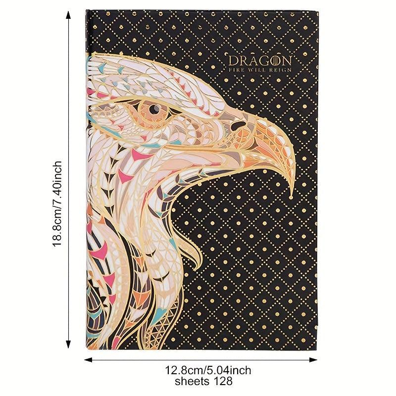 Retro Artistic Notebook Page Journal Diary Student Gift
