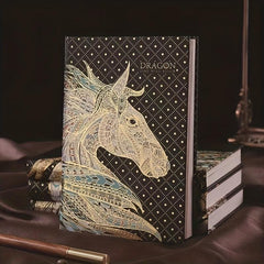 Retro Artistic Notebook Page Journal Diary Student Gift