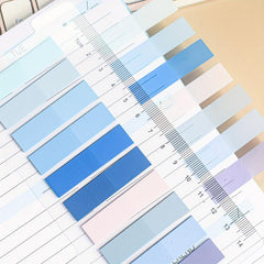 200 Sheets PET Sticky Notes Index Stickers Note Stickers Label Paper Instruction