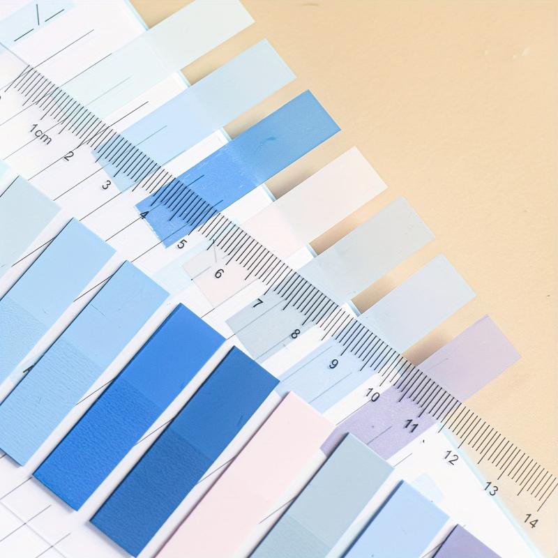 200 Sheets PET Sticky Notes Index Stickers Note Stickers Label Paper Instruction