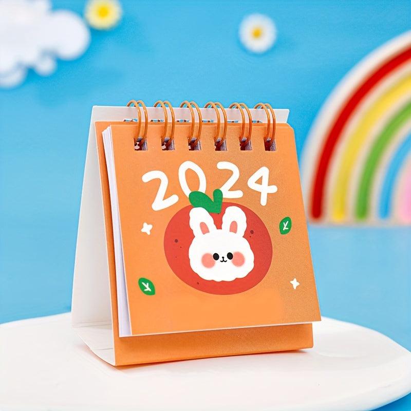Creative Cartoon Double Coil Desk Calendar