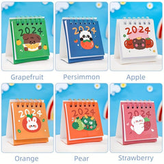 Creative Cartoon Double Coil Desk Calendar