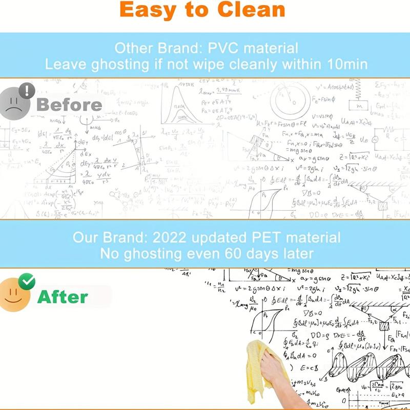 Dry Erase Whiteboard Sticker Decal - Creative Space Solution