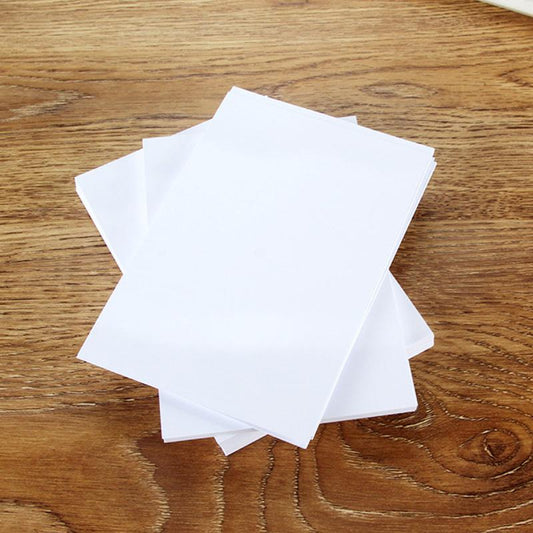 100 Sheets DIY Inkjet Printing Photo Paper 15x24cm English Ba