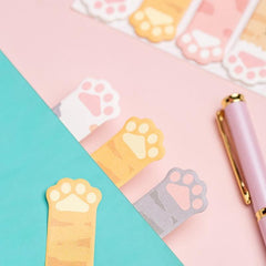 1pc Cat Paw Sticky Note School Office Supplies