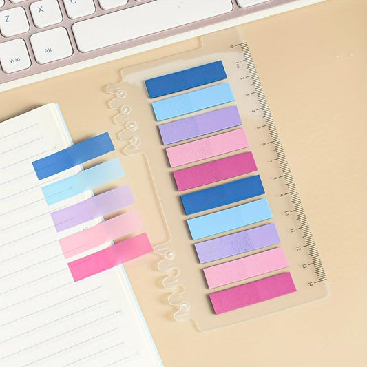 PET Sticky Notes Index Stickers 10 Sets 200 Sheets Labels 1pc