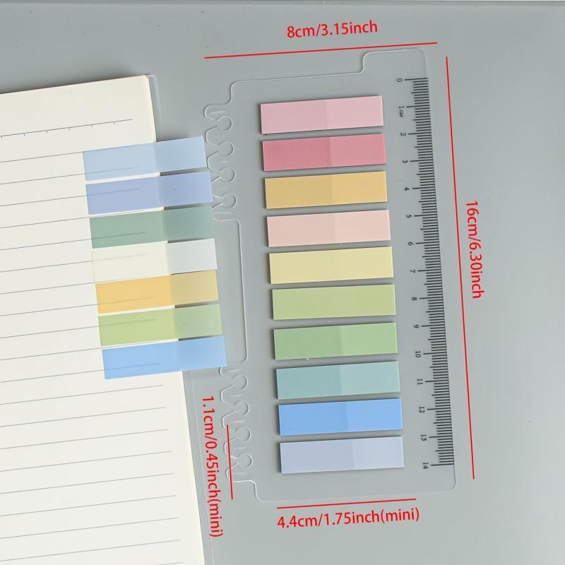 400 PET Sticky Notes & Index Stickers Set