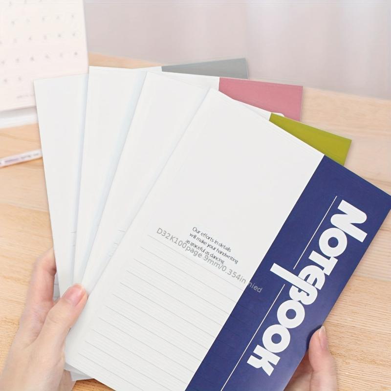 10pcs Thickened Notebook Notepad For College Students Stationery