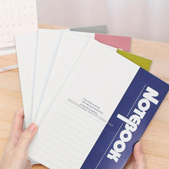 10pcs Thickened Notebook Notepad For College Students Stationery