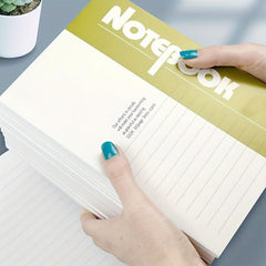 10pcs Thickened Notebook Notepad For College Students Stationery