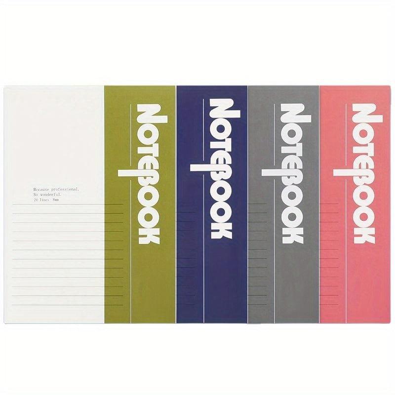 10pcs Thickened Notebook Notepad For College Students Stationery