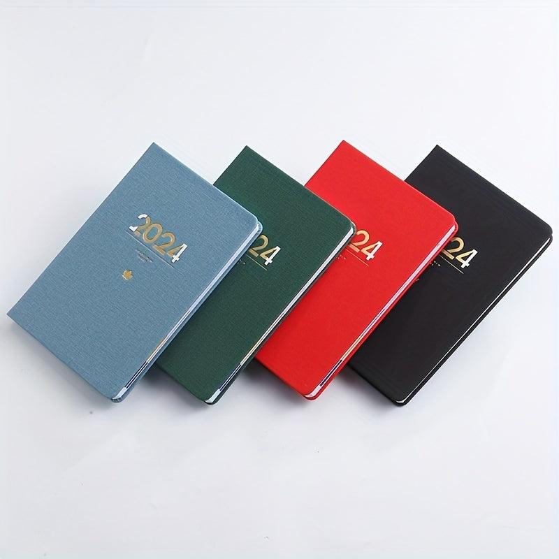 A5 English Schedule Book Embossed Notebook Daily Plan Notepad