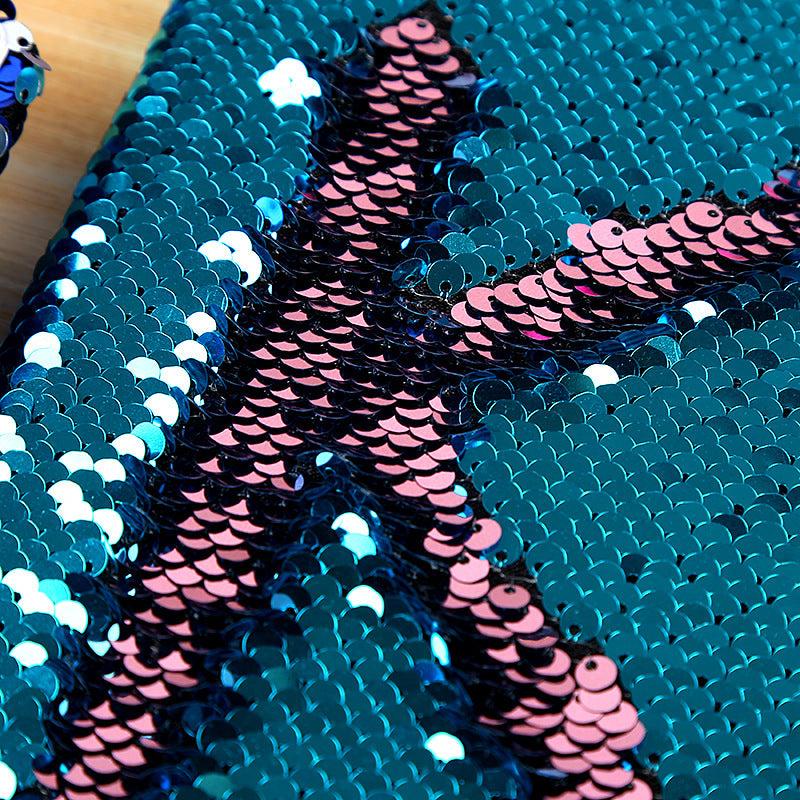 Creative Fish Scale Sequin Notebook