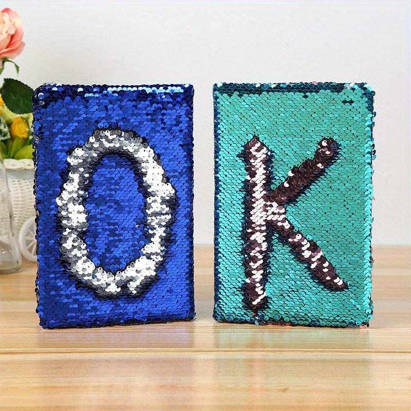 Creative Fish Scale Sequin Notebook