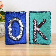 Creative Fish Scale Sequin Notebook