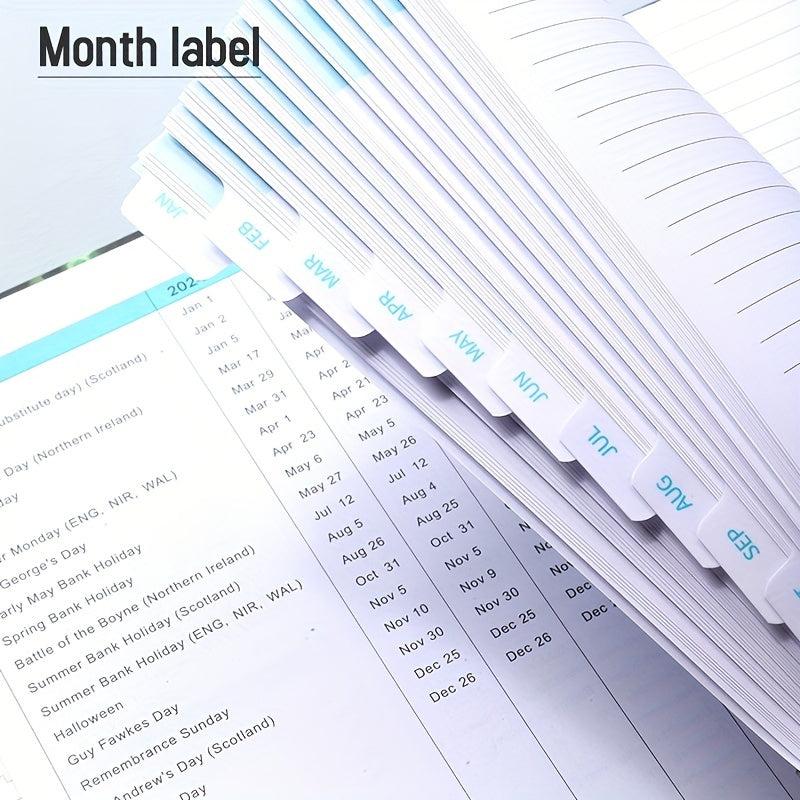 2023 Weekly & Monthly Planner Notebook - Student Time Management
