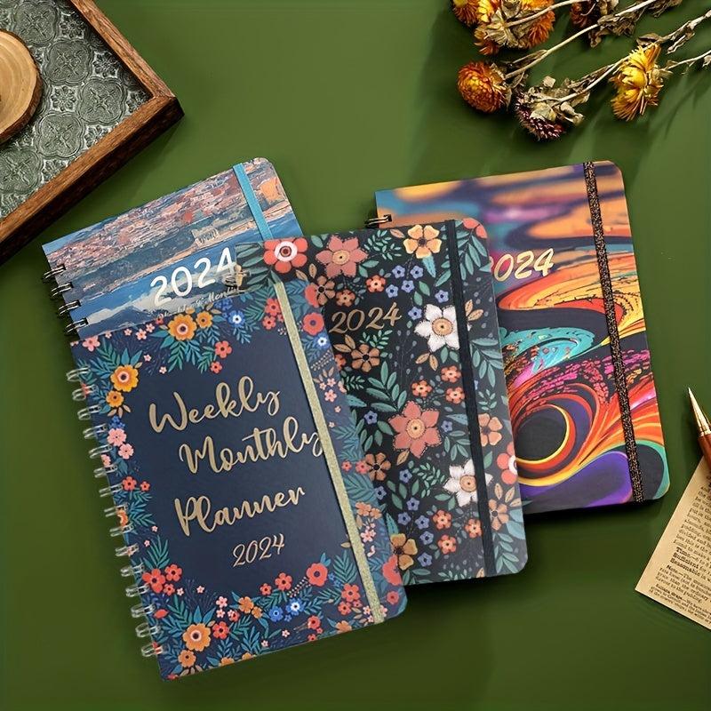 2023 Weekly & Monthly Planner Notebook - Student Time Management