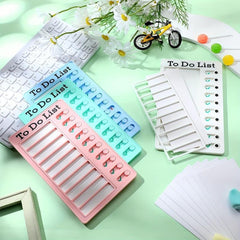4 Pack Chore Chart To Do List Plastic Checklist Home Routine Planning