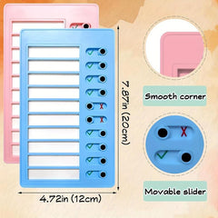 4 Pack Chore Chart To Do List Plastic Checklist Home Routine Planning