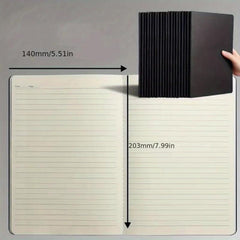 Retro Notebook 36 Sheets 72 Pages A5 & B5 Sizes