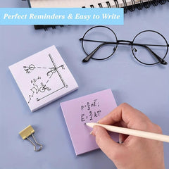 Colorful Sticky Notes 7.62x7.62 cm - Basic Office Supplies