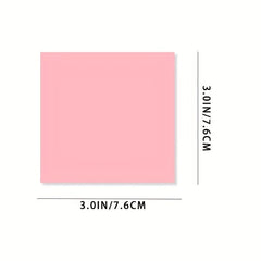 Colorful Sticky Notes 7.62x7.62 cm - Basic Office Supplies